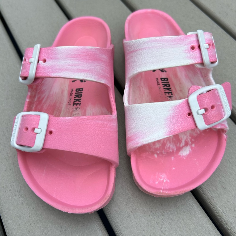 Birkenstock Arizona EVA Girls Multi
Candy Pink Sandals Size 10-10.5